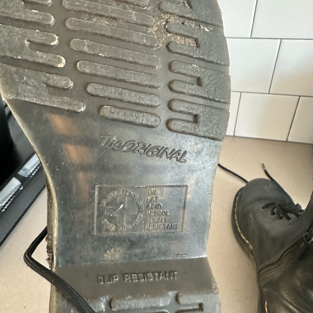 Doc marten combat boots